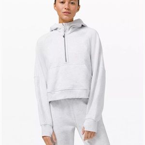 NWT Lululemon Scuba Oversized 1/2 Zip Hoodie